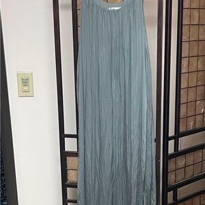 Mahina Dusty Blue Maxi Dress
